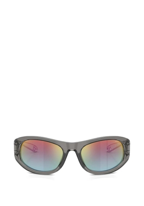 Diesel oval-frame sunglasses - Grey