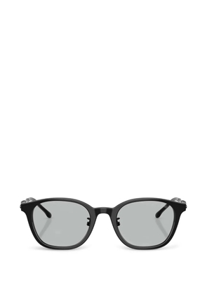 Diesel cut-out arm round-frame sunglasses - Black