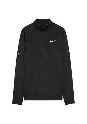 Nike half-zip raglan-sleeve T-shirt - Black