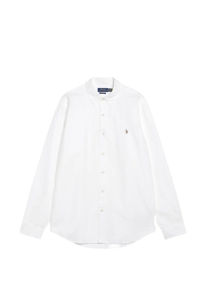 Polo Ralph Lauren embroidered-logo button-down shirt - White