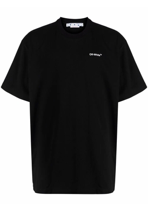 Off-White arrow-print cotton T-Shirt - Black