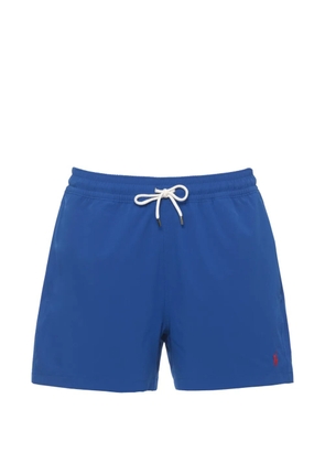 Polo Ralph Lauren logo-embroidered drawstring swim shorts - Blue