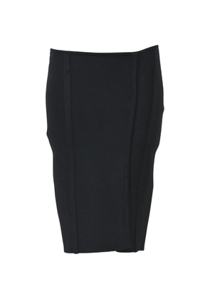 Hervé Léger Pre-Owned panelled pencil skirt - Black