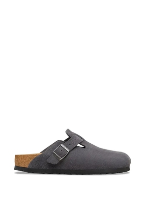 Birkenstock Boston buckle-fastening mules - Grey