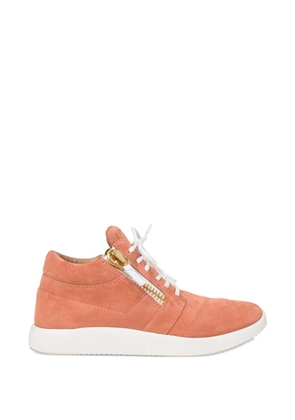 Giuseppe Zanotti Vintage Lace-up high-top sneakers - Pink