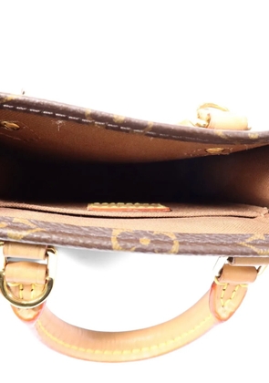Louis Vuitton Pre-Owned Petit Sac Plat Monogram canvas tote bag - Brown