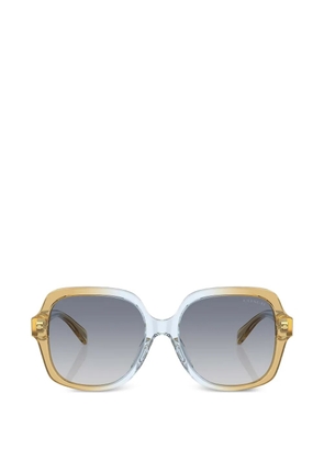 Coach gradient-lenses square-frame sunglasses - Blue