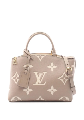 Louis Vuitton Pre-Owned 2021-2026 Bicolor Monogram Empreinte Giant Petit Palais satchel - Brown