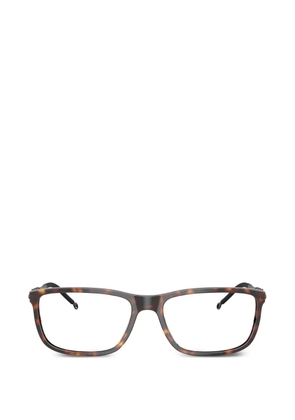 Diesel rectangle-frame glasses - Brown