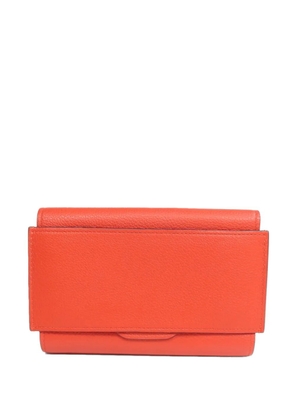 Hermès Pre-Owned H Passant compact wallet - Orange