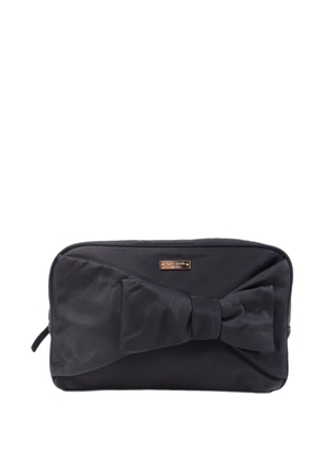 Kate Spade bow-detail pouch - Black