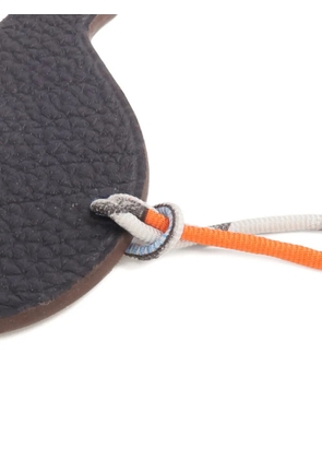 Hermès Pre-Owned Petit H heart charm - Black