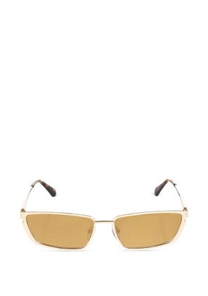 Off-White rectangle-frame sunglasses - Gold
