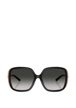 Coach square-frame gradient-lens sunglasses - Black