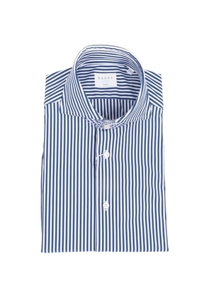 Xacus Active Shirt striped shirt - Blue