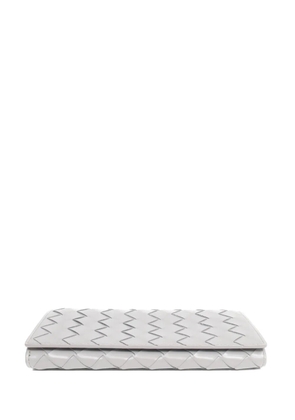 Bottega Veneta Pre-Owned Intrecciato leather long wallet - Grey