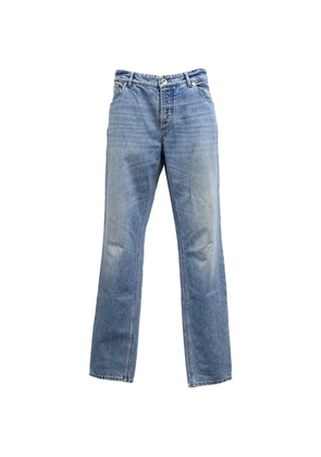 Brunello Cucinelli Vintage slim-fit jeans - Blue