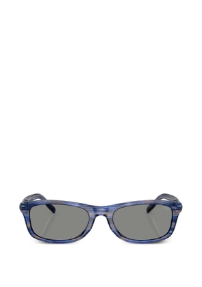 Diesel rectangle-frame sunglasses - Blue