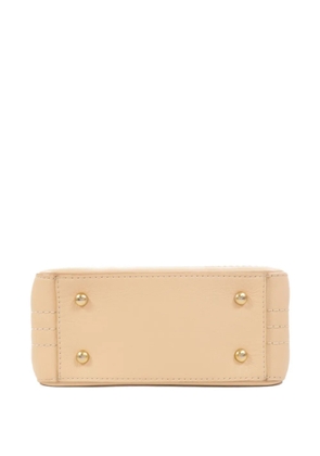 CHANEL Pre-Owned CC diamond-quilted tote bag - Neutrals