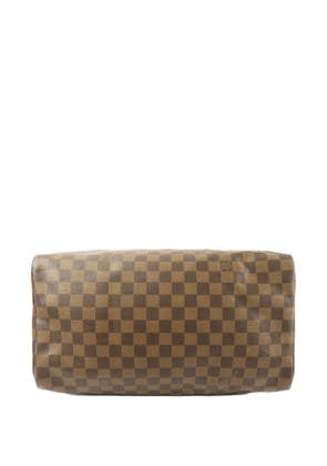 Louis Vuitton Pre-Owned Damier Ebene Speedy 35 handbag - Brown