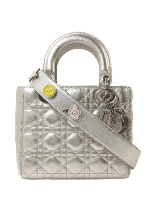 Christian Dior Pre-Owned Lady Dior My ABC Dior shoulder bag - Silver