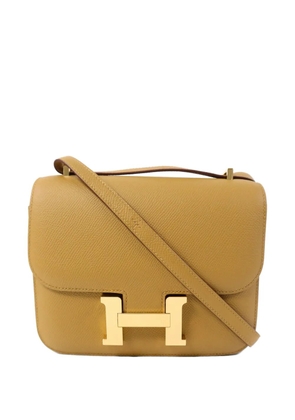 Hermès Pre-Owned Mini Constance Epsom leather shoulder bag - Neutrals