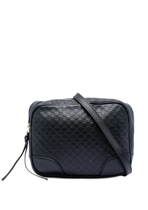 Gucci Pre-Owned 2016-2026 Microguccissima Bree crossbody bag - Black