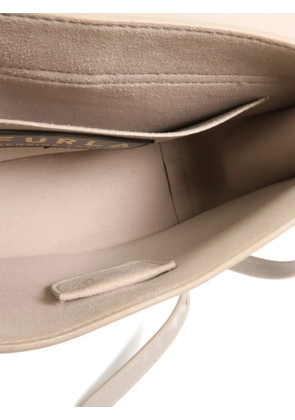 Furla logo-buckle shoulder bag - Neutrals