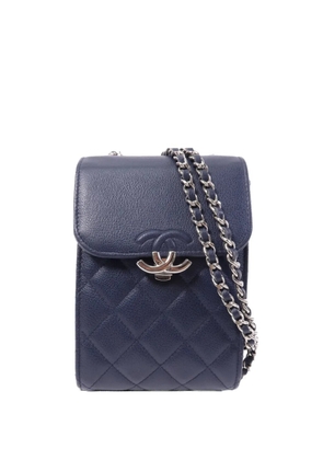 CHANEL Pre-Owned CC turn-lock shoulder bag - Blue