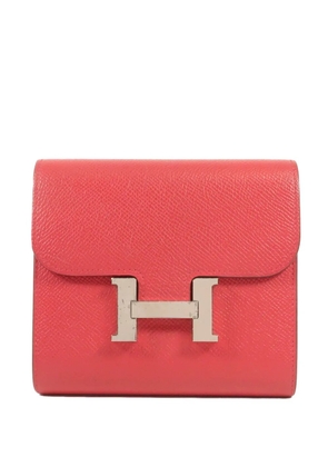 Hermès Pre-Owned 2017 short Constance wallet - Red