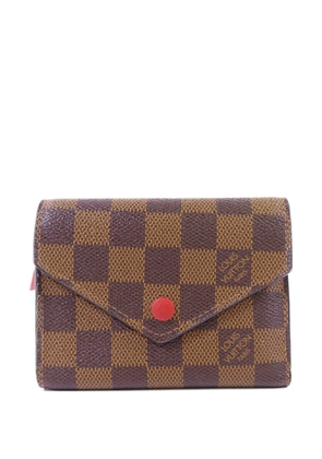 Louis Vuitton Pre-Owned Victorine Damier wallet - Brown