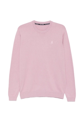 Karl Lagerfeld embroidered-logo sweater - Pink