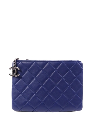 CHANEL Pre-Owned chain-strap shoulder bag - Blue