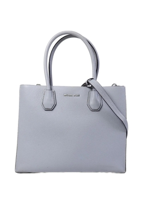 Michael Kors Vintage logo-plaque leather tote bag - Blue