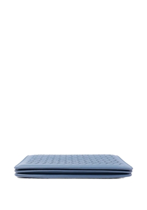 Bottega Veneta Pre-Owned Intrecciato chain clutch bag - Blue