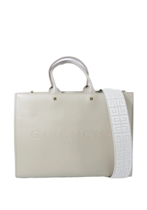 Givenchy Pre-Owned medium G-Tote leather tote bag - Neutrals