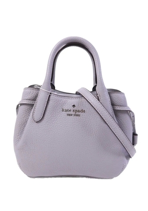 Kate Spade Dumpling leather tote bag - Purple