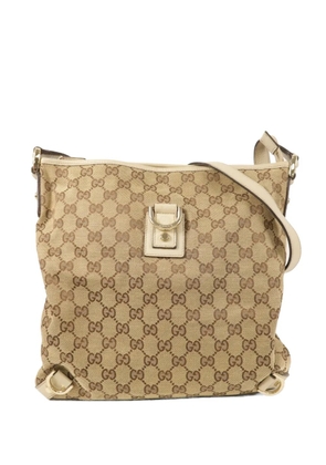 Gucci Pre-Owned Abbey GG Supreme cross body bag - Neutrals