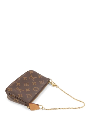 Louis Vuitton Pre-Owned mini Pochette Accessoires monogram-pattern tote bag - Brown