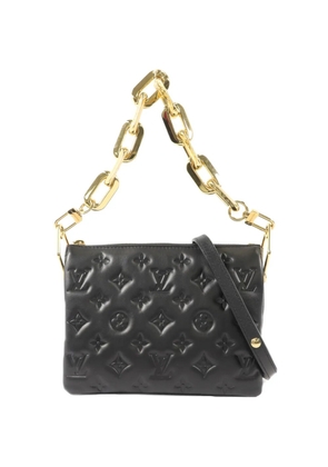 Louis Vuitton Pre-Owned Coussin BB Monogram embossed shoulder bag - Black