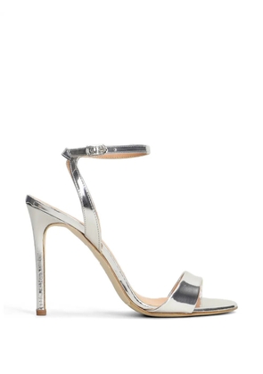The Seller metallic ankle-strap sandals - Silver