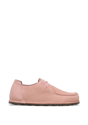 Birkenstock Utti suede lace-up shoes - Pink