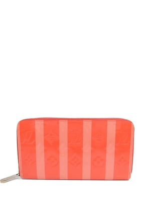 Louis Vuitton Pre-Owned Poppy Rayures wallet - Red