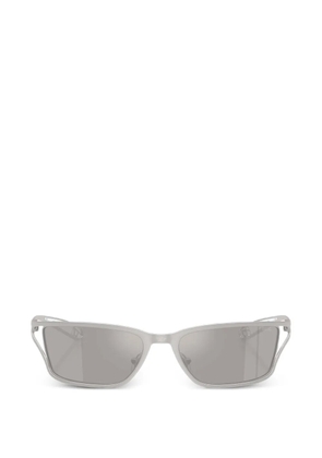 Diesel rectangle-frame sunglasses - Silver