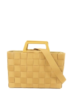 Ferragamo Pre-Owned woven shoulder bag - Neutrals