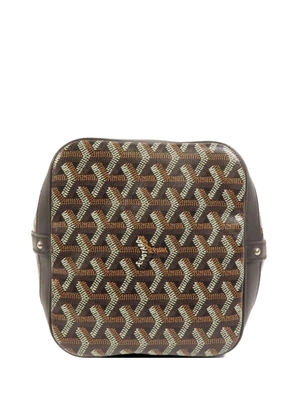 Goyard Pre-Owned Petit Flot PM bucket bag - Brown