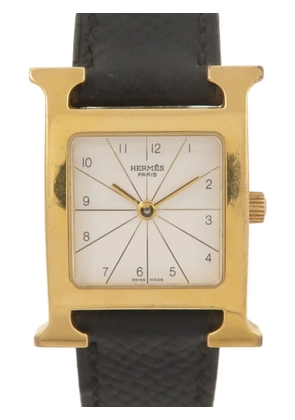 Hermès Pre-Owned Heure H 21mm watch - White