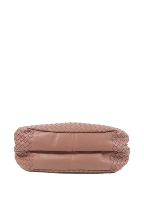 Bottega Veneta Pre-Owned intrecciato leather shoulder bag - Pink