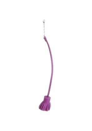 Hermès Pre-Owned Milo leather tassel page marker - Purple