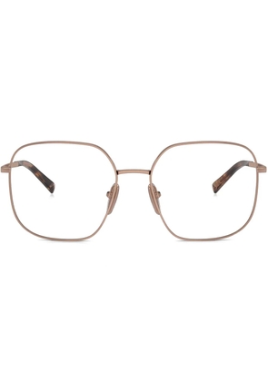 Prada Eyewear square-frame glasses - Gold